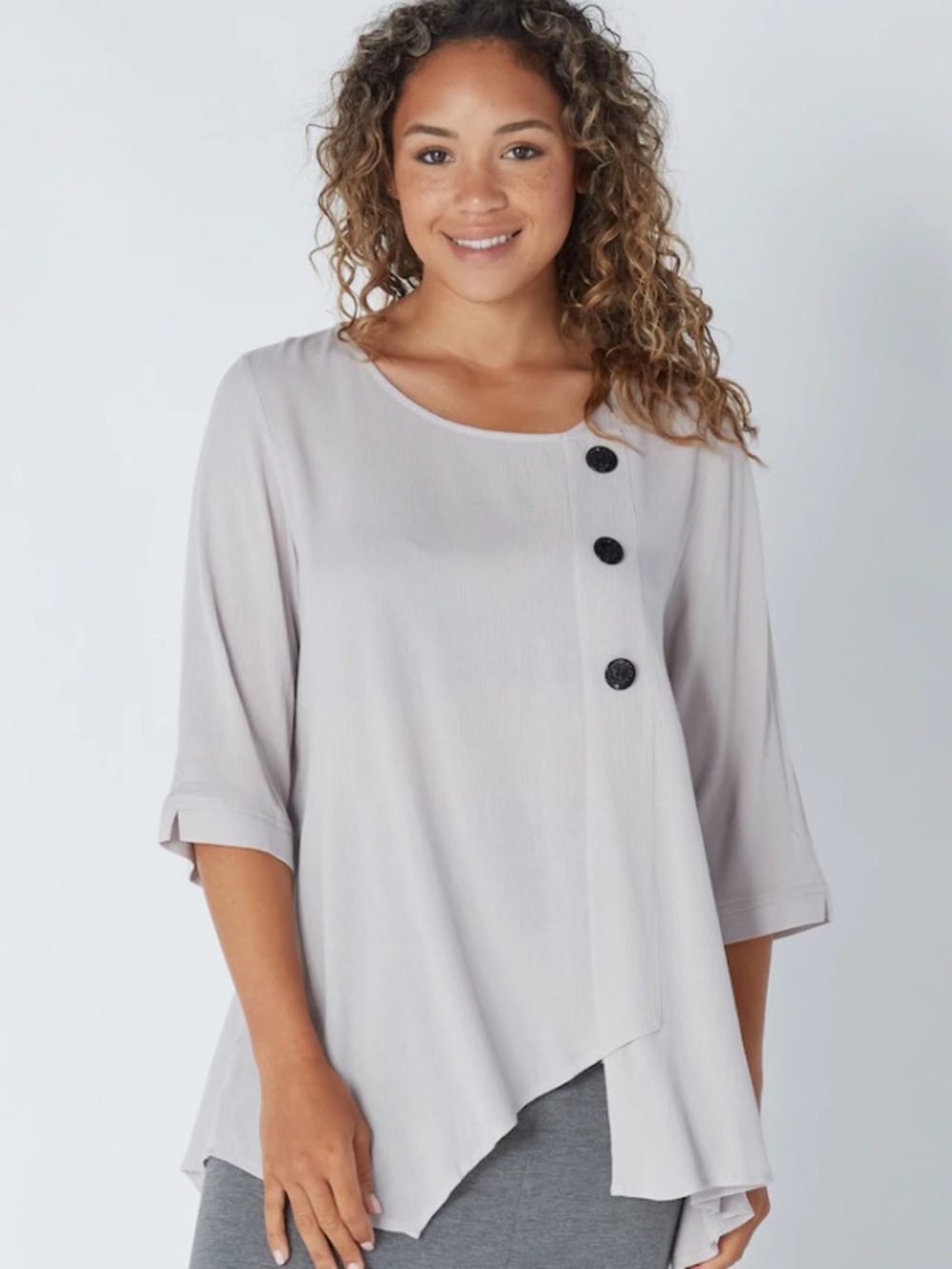 Focus Fashion Cotton Crinkle Gauze Top
